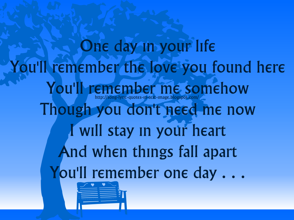 Song Lyric Quotes In Text Image: Michael Jackson Song ...
