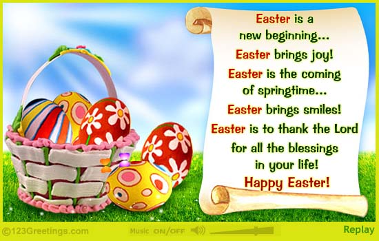 happy easter day poems