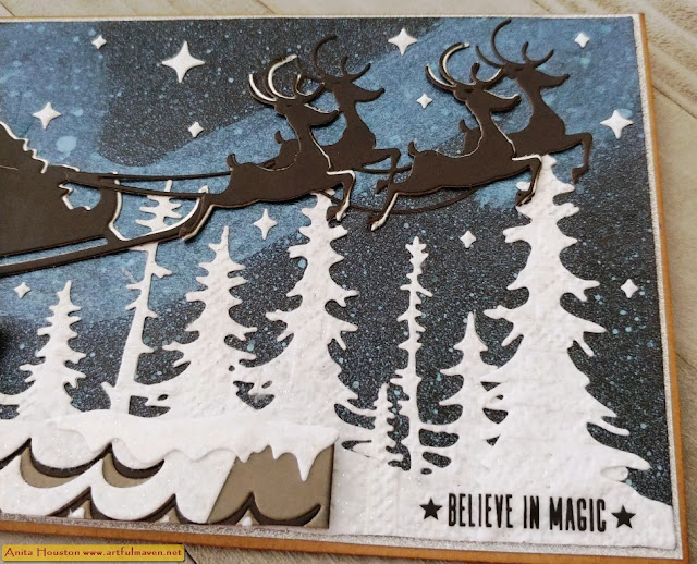 Christmas Joy Card with Tim Holtz &amp; Sizzix 2023 Release! Video 