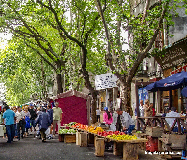 Feira de Tristan Narvajas, Montevidéu, Uruguai