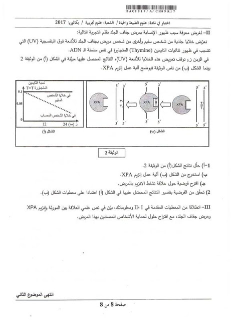 تحليل فضيحة موضوع بكالوريا العلوم الطبيعية حسب الاستاذ بوريشي احمد 