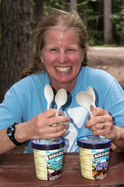 Picture of Douglass with ice cream