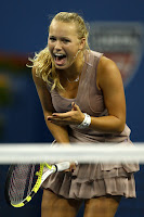 Caroline Wozniacki at US Open 2009