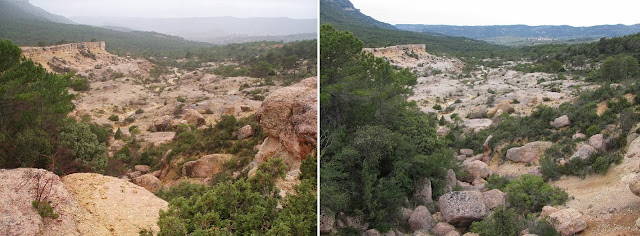 Serra del Montsant - Albarca-Sant Joan del Codolà-Grau dels 3 Esgraons-Cova Santa-Roca Corbatera-Ermita de la Mare de Déu del Montsant; Serra del Montsant i Albarca; Barranc del Teix al Montsant