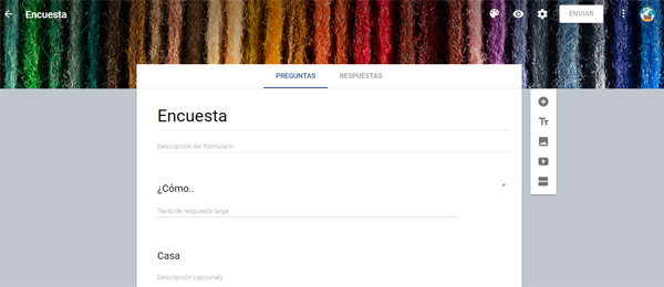 cómo hacer un formulario google drive