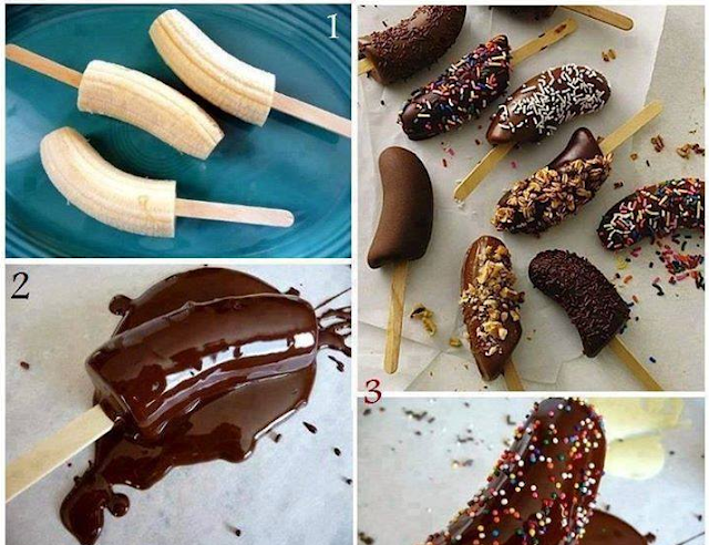 Cara Membuat Es Pisang Coklat Yang Enak dan Sederhana, Dijamin Disukai Anak-Anak