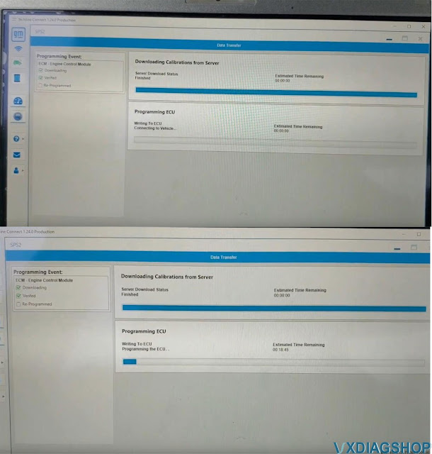 Program GM E37 ECM with VXDIAG VCX NANO GM & SPS2 13