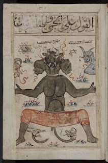 Kitab al-Bulhan --- 3 başlı devil