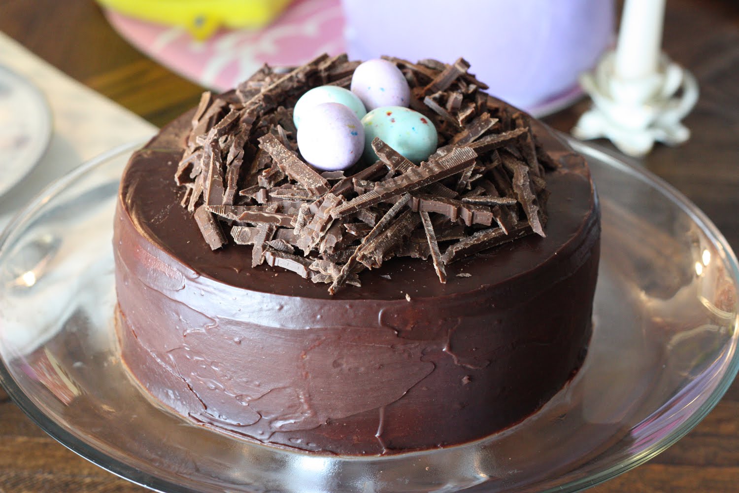 chocolate cake designs ideas That Winsome Girl . Take a simple chocolate cake, shave some chocolate 