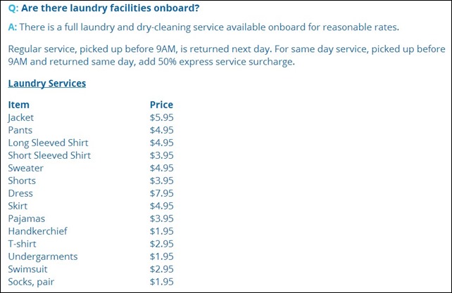 Laundry