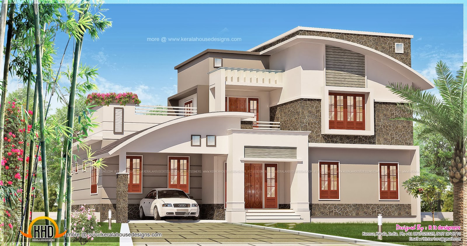  Kerala  House  Plans  With Photos And Estimates  Modern Design 