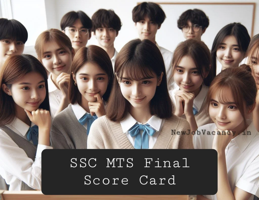SSC MTS Final Score Card Out