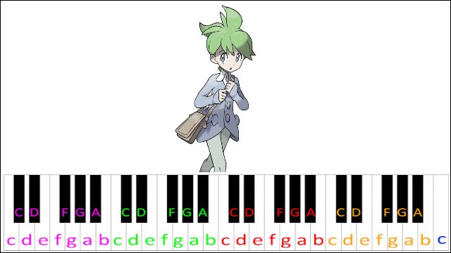 Wally's Theme (Pokemon ORAS) Piano / Keyboard Easy Letter Notes for Beginners