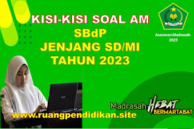 Kisi-kisi AM/US Mapel SBdP Jenjang SD/MI Tahun 2023