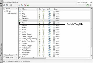 Cara Membuat Dinding di Autocad