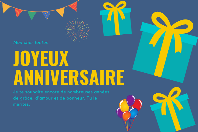 Message D Anniversaire Pour Mon Oncle Message D Anniversaire Pour Mon Oncle