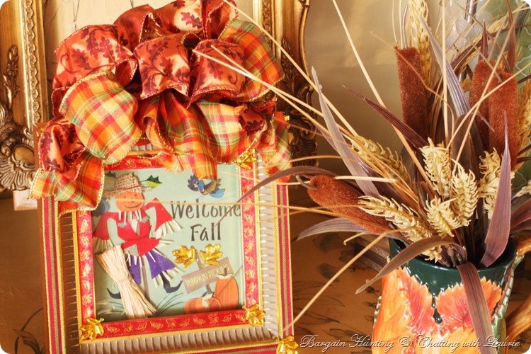 Fall Decor-Bargain Hunting with Laurie