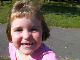 she has her fathers' looks