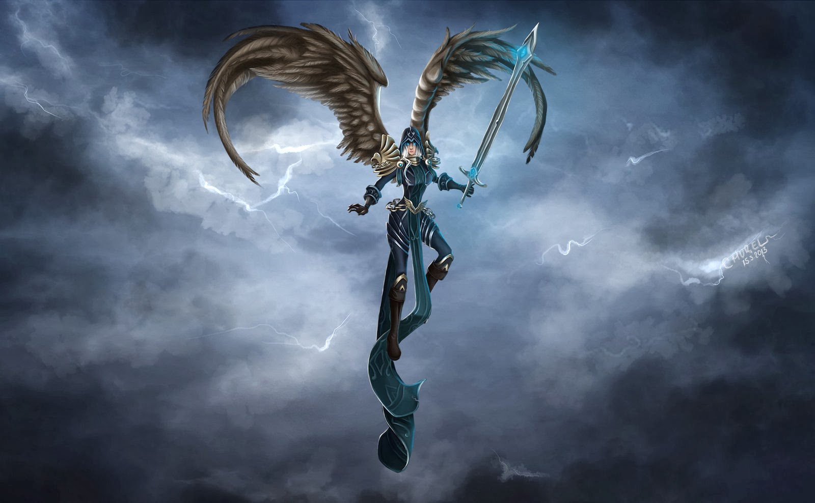 Kayle League of Legends Wallpaper