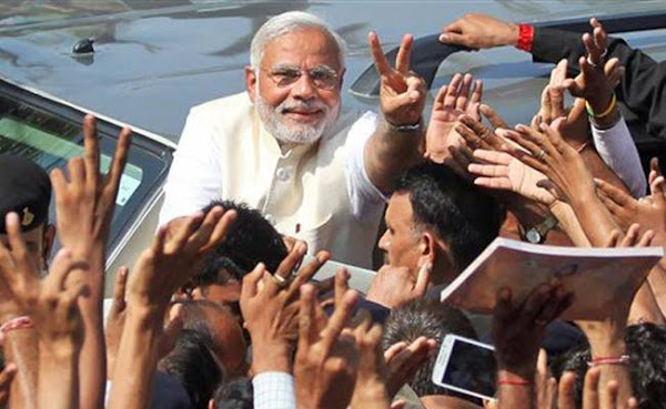 Narendra Modi popularity among hindu community  during general elections 2014