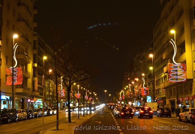 Glória Ishizaka - Lisboa - Luzes de Natal - 2