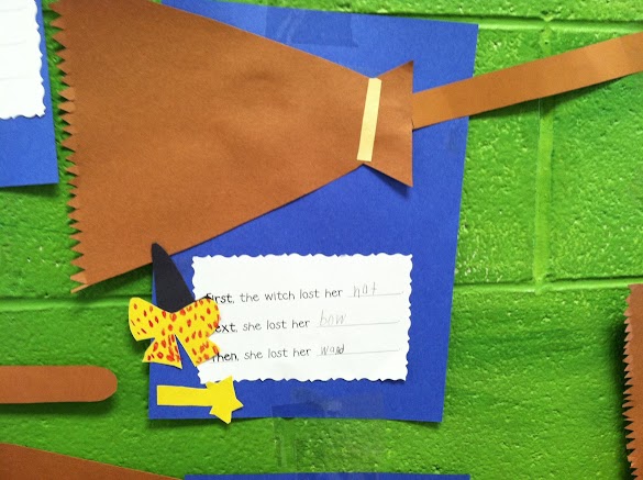 Room On The Broom Craft Ideas / Room on the Broom Review and Giveaway - A Sparkle of Genius / This cute cut and paste witch halloween craft is a great activity for preschoolers, kindergartners, 1st graders and 2nd graders to make after reading room on the broom by julia donaldson or big pumpkin by erica silverman.