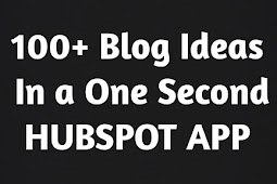 Generate 100+ Blog Topic Ideas in Seconds Free| HUBSPOT.COM