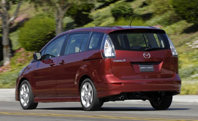 2011 Mazda 5 Rear Angle View