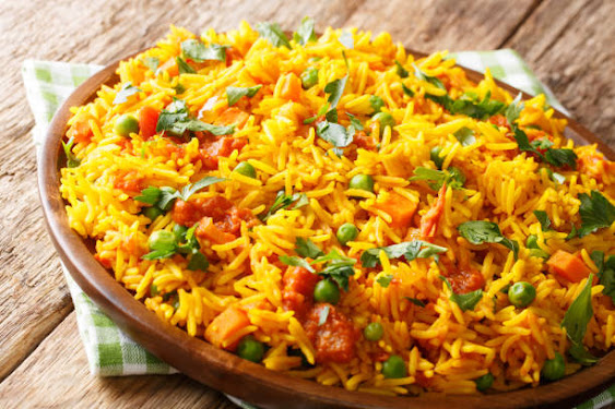 Turmeric fried rice