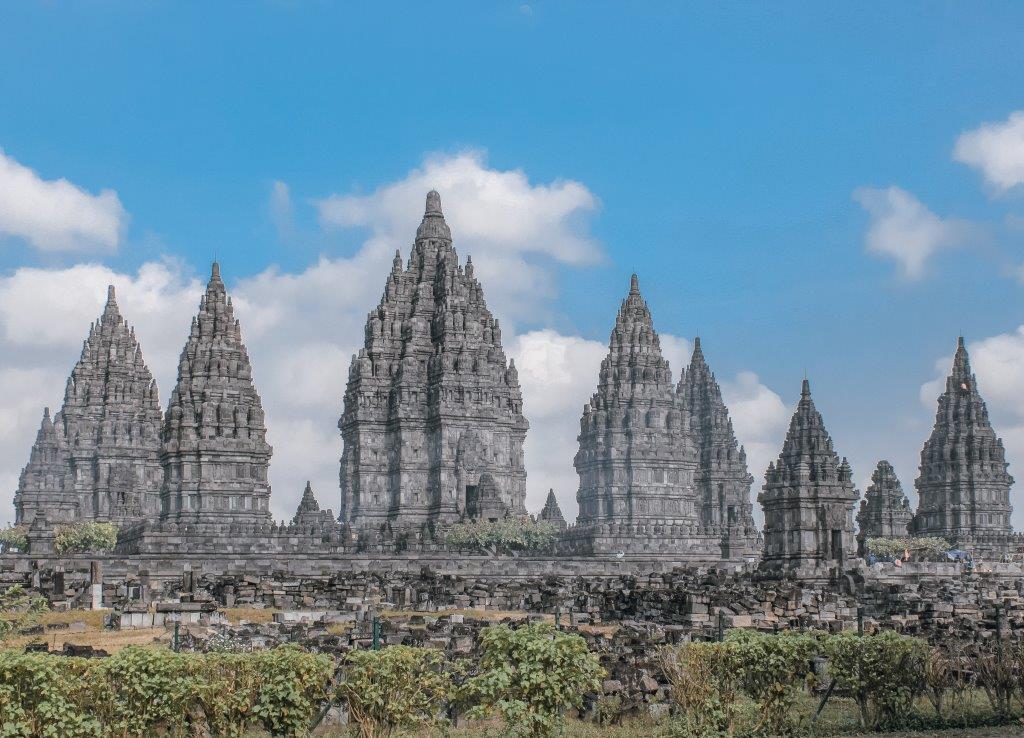 Indonesia, Candi Prambanan, Tlogo, Klaten Regency, Central Java, Temple, Heritage, Hd Grey Wallpapers, Building, Architecture, Spire, Tower, Steeple, Hd Blue Wallpapers, Shrine, Dome, Urban, Hd City Wallpapers, Town, Metropolis, Public Domain Images