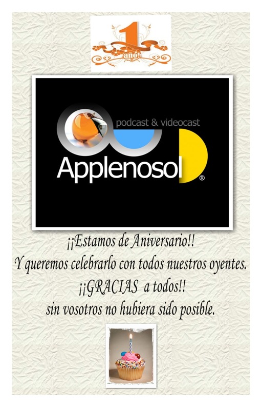 Applenosol LXIX Estamos de aniversario