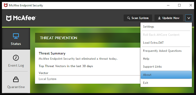mcafee endpoint security software