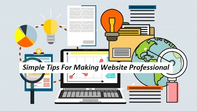 Making Website Professional