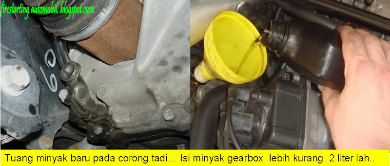 Fire Starting Automobil: DIY Tukar Manual Transmision Oil