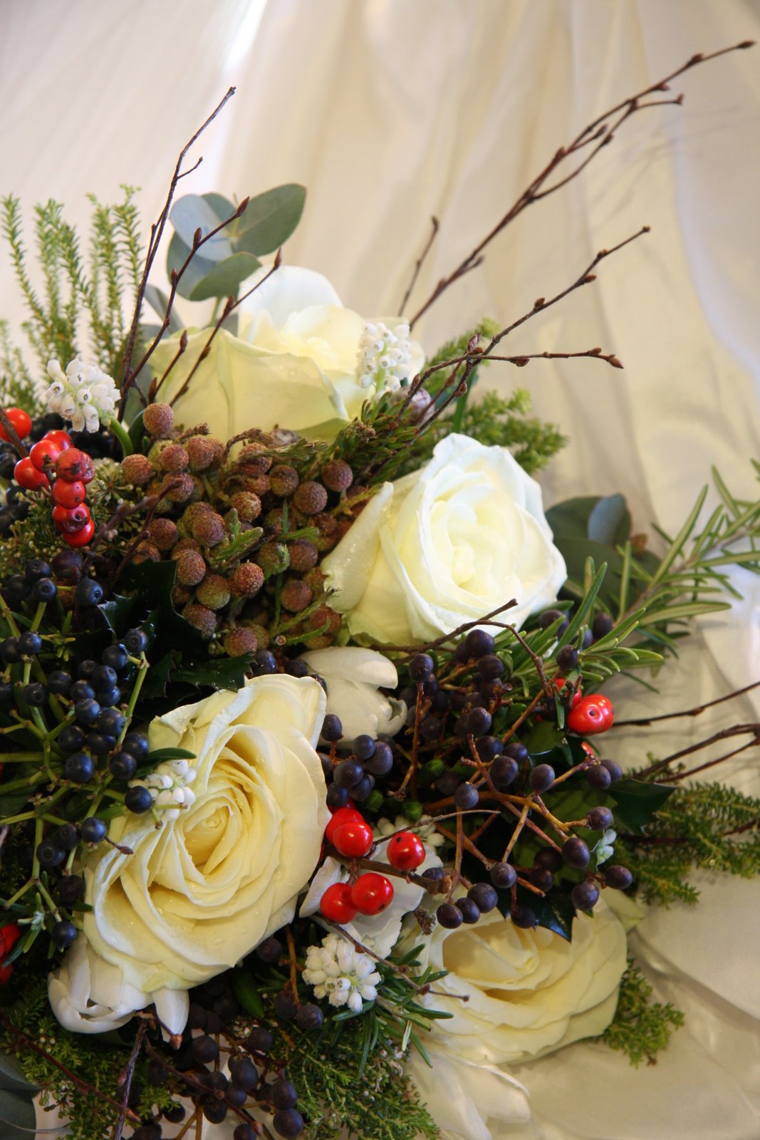 Christmas Wedding Bouquet