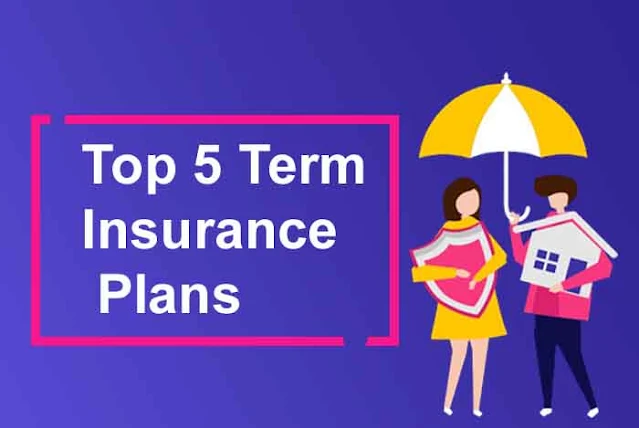How Term Life Insurance Plan Top 5 Term Insurance Plans
