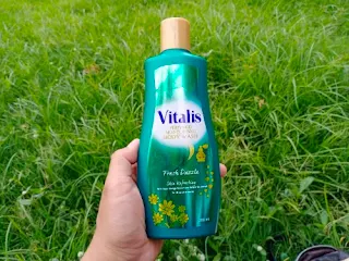 review vitalis body wash hijau