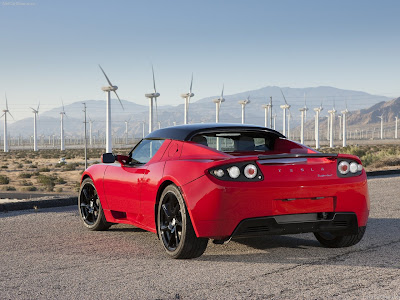 Car Wallpaper Tesla Roadster 2.5 2011