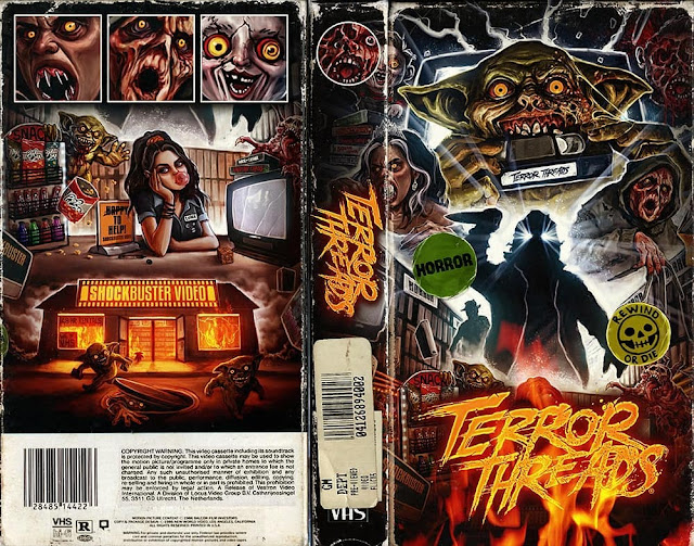 Cool Horror Gear: Freddy Krampus Mashup via Terror Threads