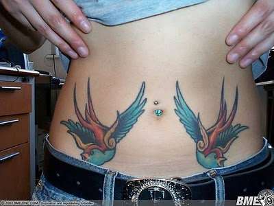 Old School sparrow Tattoos Swallow Tattoos For