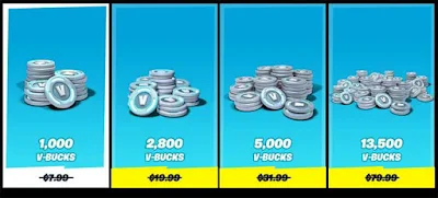 Fortnite v-bucks redeem codes vbuckscard