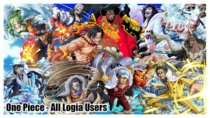 One Piece -  All Logia Users