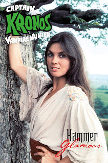 Cover B of Captain Kronos Vampire Hunter #2 from Titan Comics featuring Caroline Munro