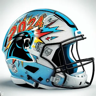 Carolina Panthers 2024 Concept Helmets