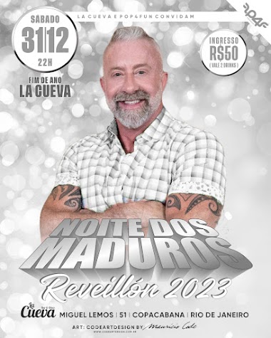 SÁBADO - 31/12 - 22H - REVEILLÓN 2023' NO LA CUEVA!