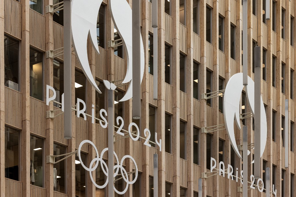 巴黎奧運7月舉行，當局加緊宣傳工作。（法新社）