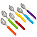 OX-602 Rainbow Spoon Set Oxone (6Pcs)