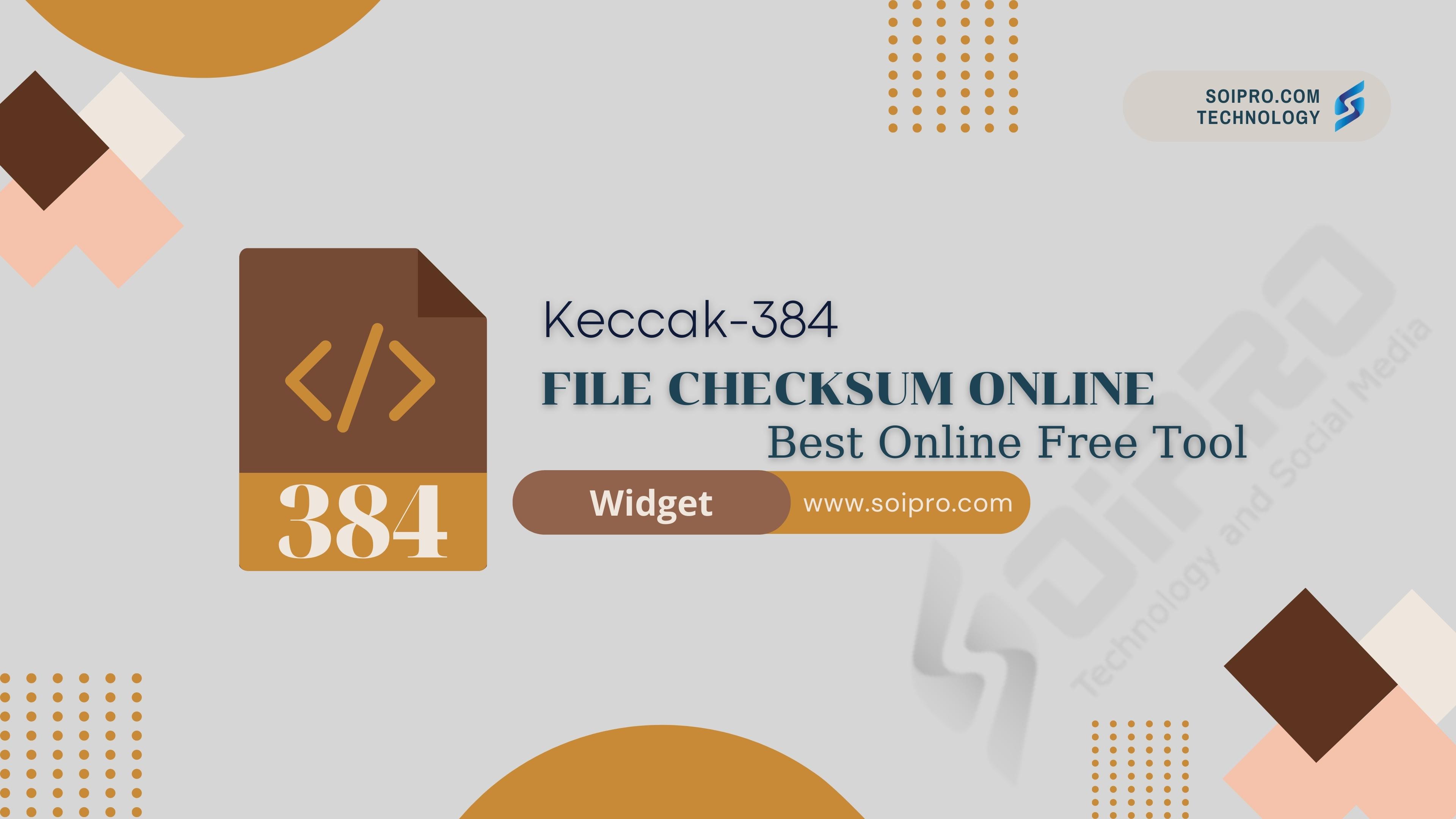 Keccak-384 File Checksum