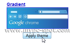 Terapkan Tema Google Chrome
