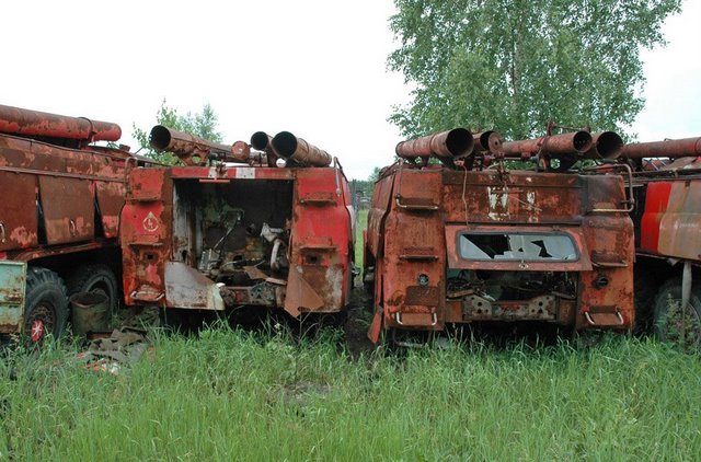 Peninggalan Ledakan Reaktor Nuklir Chernobyl